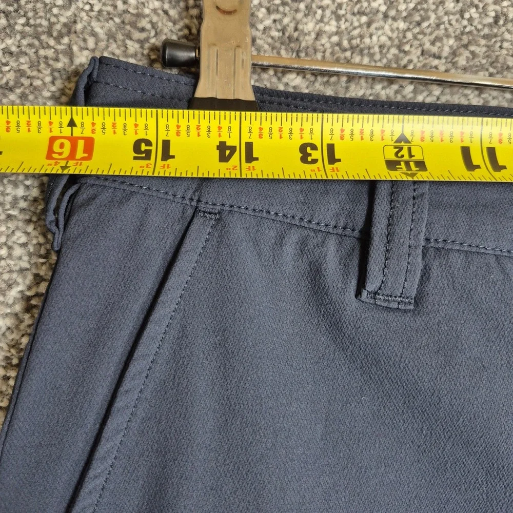 American Giant Pants Mens 30x32 Navy Blue Nylon Stretch Hiking Made in USA